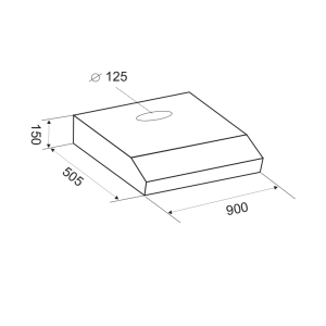 Hotte Casquette FOCUS F902W