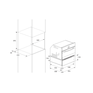 Tiroir de Rangement Inox DX14
