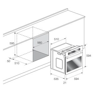 Four Encastrable INFINITY - O6006 B-IS