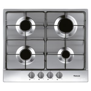 Plaque Focus 4 Feux Inox - F401X
