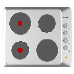 PLAQUE INOX 4 FEUX FOCUS -  F814X