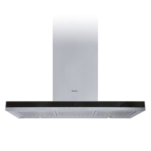 Hotte Décorative Inox + Vitro Noir  FOCUS - FILO9030