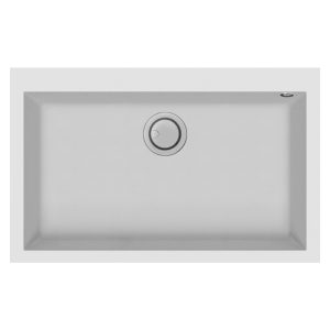 Evier Blanc 1 Bac QUADRA80W