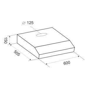 Hotte Casquette FOCUS - F602B