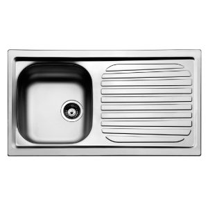 Evier 1 Bac Inox  FOCUS -  FH861 D/G