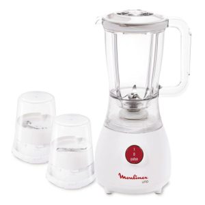 BLENDER MOULINEX UNO LM2221BM AVEC 2 ACCESSOIRES - BLANC