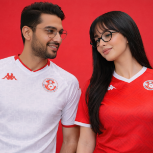 Maillot équipe nationale Tunisie مَريُــول المُنتخَب